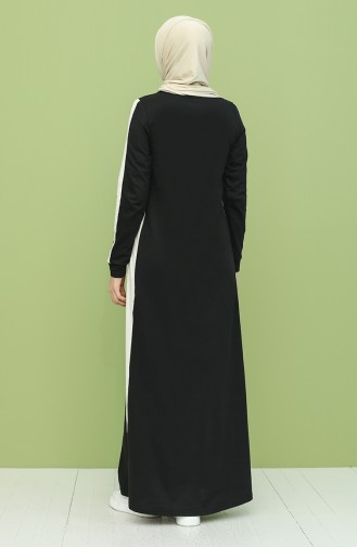 Robe Hijab Noir 3262-13