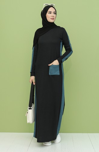 Robe Hijab Noir 3262-15