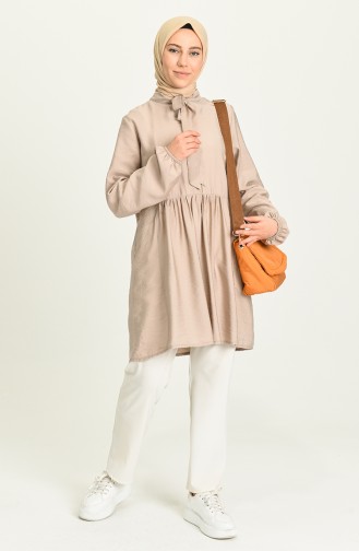 Beige Tunics 1243-06