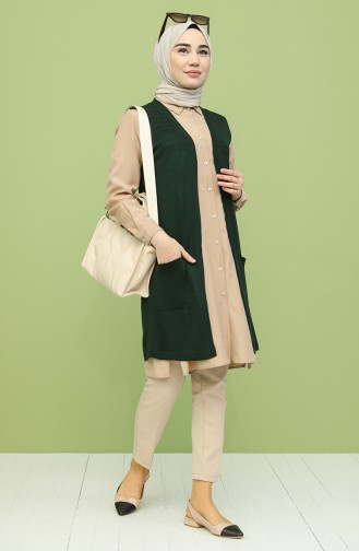 Emerald Green Waistcoats 4315-07