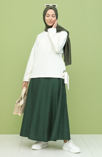 Emerald Green Skirt 6506-03