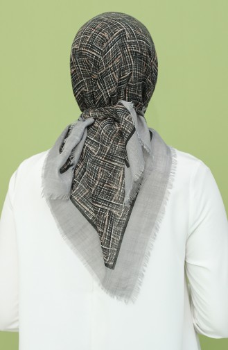 Silver Gray Scarf 11530-01