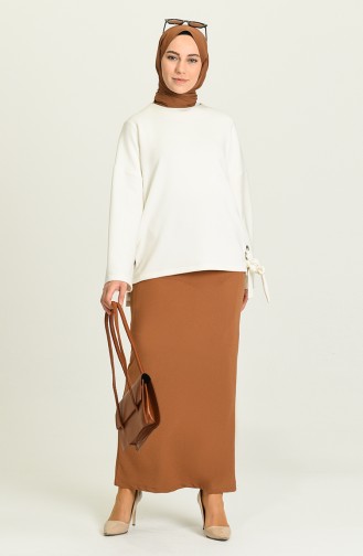 Tan Skirt 2306-05