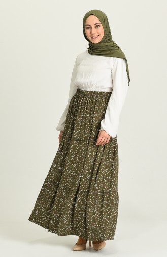 Khaki Rok 8289-01