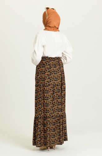 Brown Skirt 8292-01