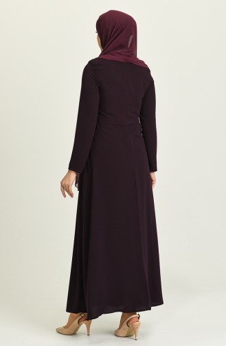 Purple Abaya 0224-01
