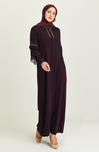 Purple Abaya 7008-03