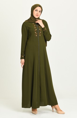 Abayas Khaki 7026-02