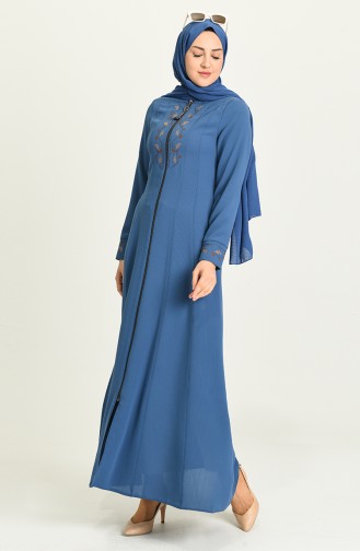 Indigo Abaya 7026-03