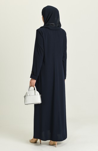 Dunkelblau Abayas 3011-05