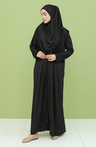 Black Praying Dress 0950-01