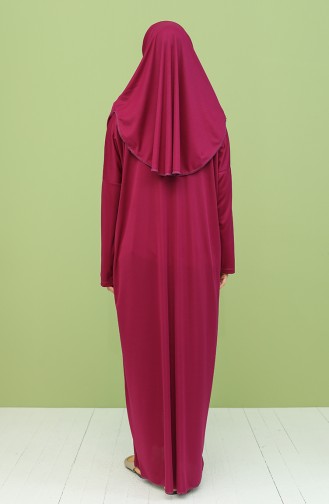 Fuchsia Prayer Dress 0950-03