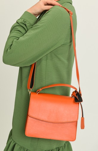 Orange Shoulder Bag 04-14