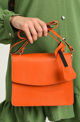 Orange Shoulder Bag 04-14