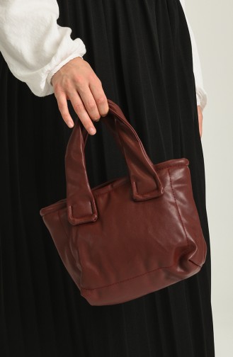 Claret Red Shoulder Bags 13-03