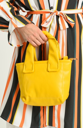 Sac D`épaule Jaune 13-10