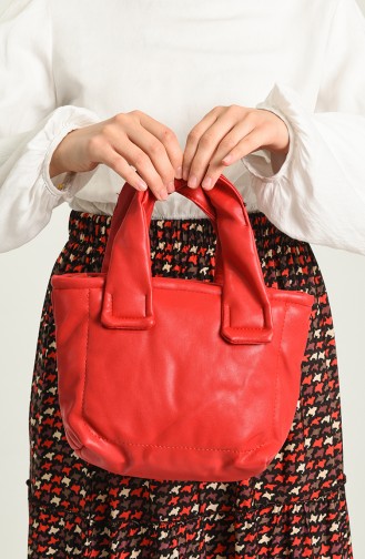 Red Shoulder Bag 13-13