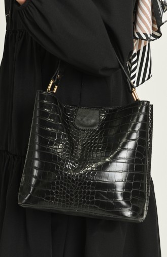Black Shoulder Bag 14-01