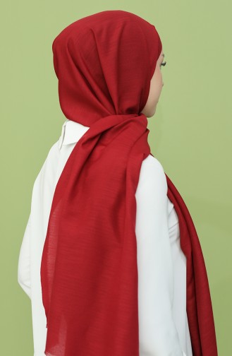Organik Pamuk Şal 8002-04 Bordo