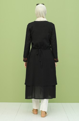 فستان أسود 22209-07
