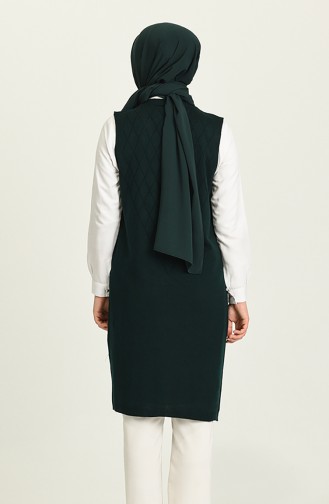 Dark Green Gilet 4295-01