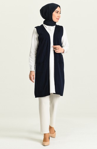Navy Blue Waistcoats 4295-07