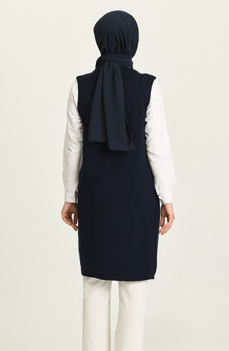 Navy Blue Waistcoats 4295-07