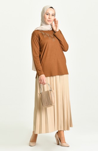 Blouse Tabac 0346-02