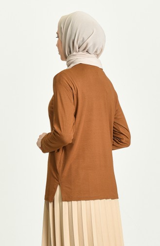 Tan Blouse 0346-02