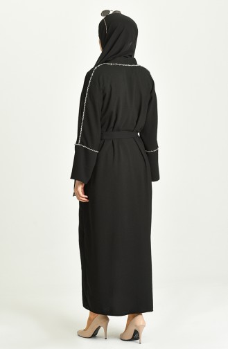 Black Abaya 1001-01
