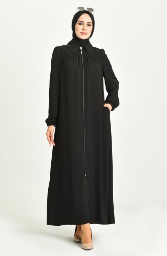 Schwarz Abayas 6886-01