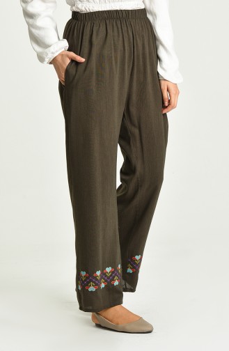 Khaki Broek 8080-01