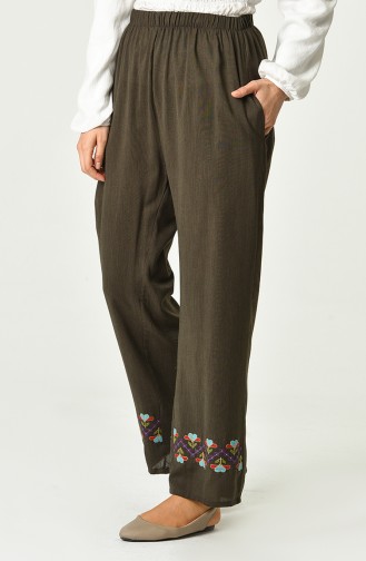 Khaki Broek 8080-01