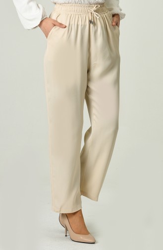 Cream Pants 0156-12