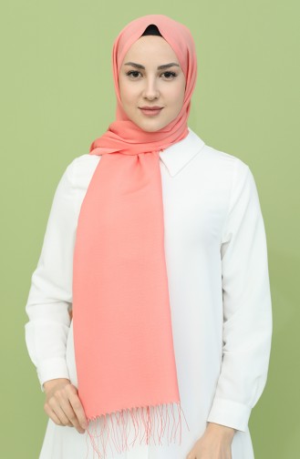 Pinkish Orange Sjaal 90115-19