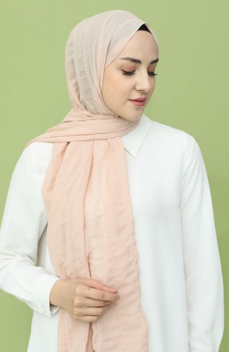 Light Salmon Shawl 90116-10