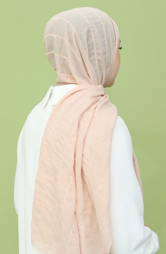 Light Salmon Shawl 90116-10