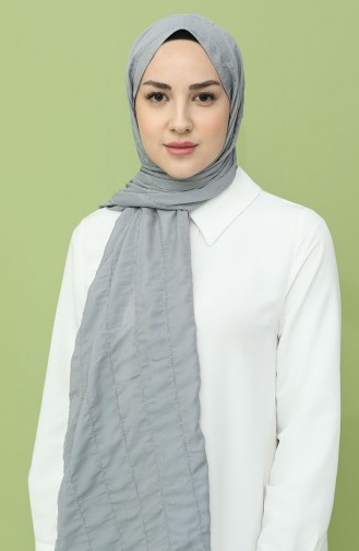 Light Gray Shawl 90116-11