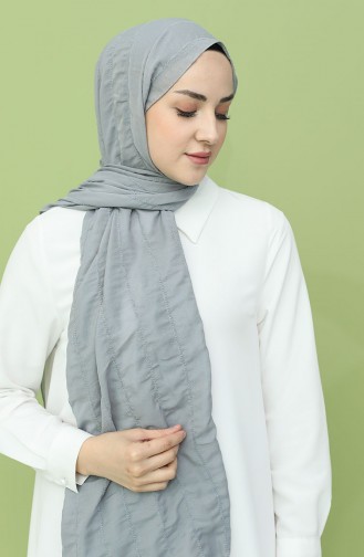 Light Gray Shawl 90116-11