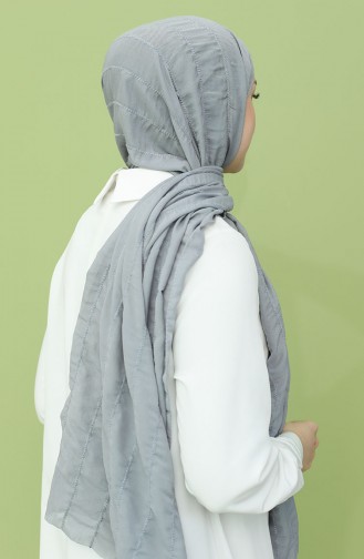 Light Gray Shawl 90116-11