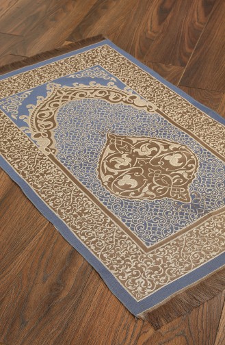 Blue Prayer Rug 1020-02