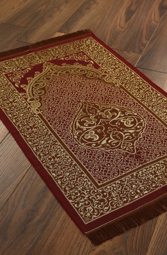 Claret Red Prayer Rug 1020-03