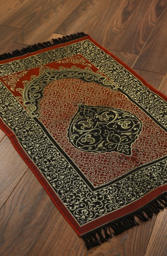 Tapis de Prière Couleur brique 1020-07