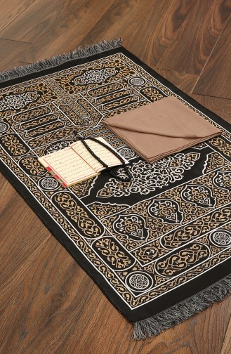 Black Praying Carpet 2027-01