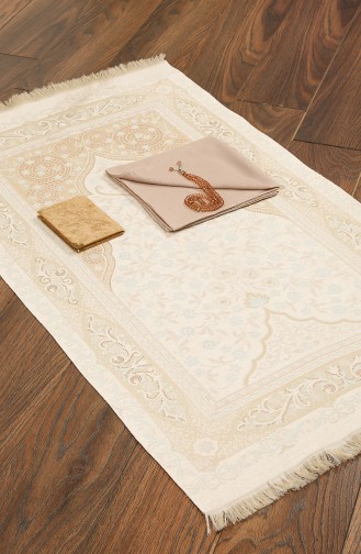 Cream Prayer Rug 2028-01