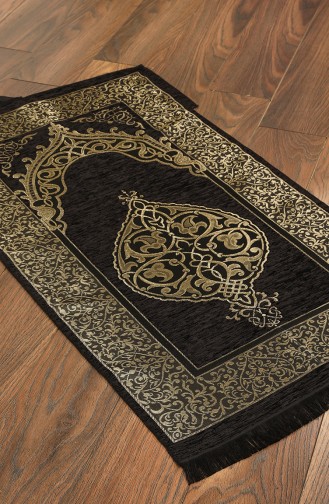 Tapis de Prière Noir 3002-04