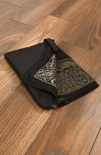 Tapis de Prière Noir 3002-04