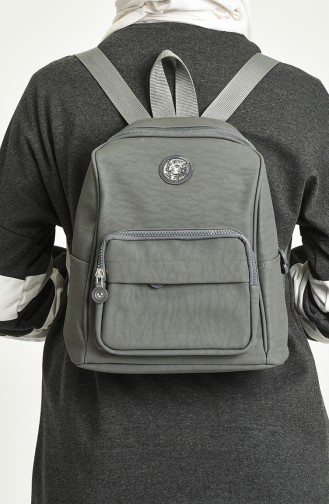 Grau Rucksack 17-09