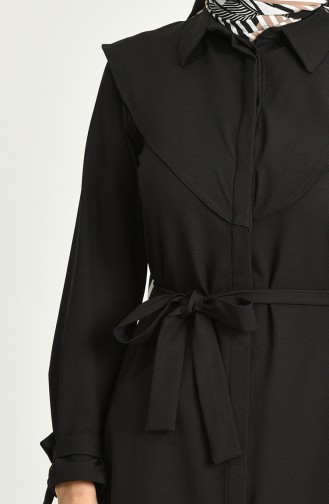 Robe Hijab Noir 2034-01