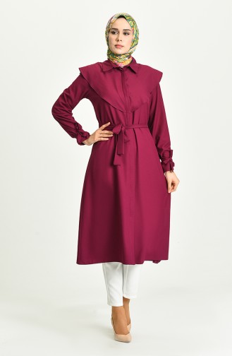 Robe Hijab Plum 2034-03